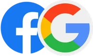 Facebook and Google